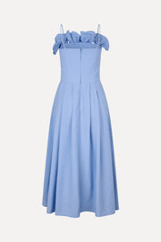 Stine Goya Bustier Dress With Flower Details Dress Bel Air Blue