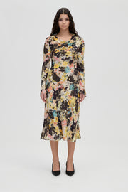 Stine Goya Long Flared Sleeve Dress Dress The Sentimental Bloom