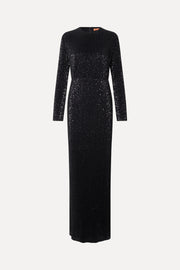 Stine Goya Long Sleeve Maxi Dress Dress Black