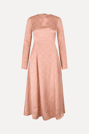 Stine Goya Open Back Midi Dress Dress Sakura Check