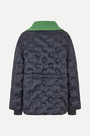 Stine Goya Padded Jacket Outerwear Navy Polka
