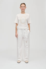 Stine Goya Relaxed Elasticated Waistband Pants Pants Ballerina Broderie
