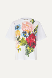 Stine Goya Short Sleeve T-Shirt Top Ephemeral Bloom