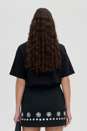 Stine Goya Short Sleeve T-Shirt Top The Floral Frame