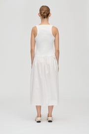 Stine Goya Casual Tank Midi Dress Dress Off White
