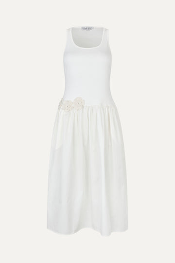 Stine Goya Casual Tank Midi Dress Dress Off White