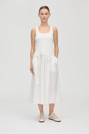 Stine Goya Casual Tank Midi Dress Dress Off White