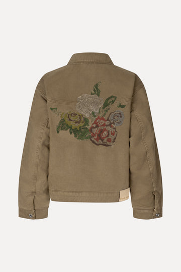 Stine Goya Circular Yoke Jacket Outerwear Ephemeral Bloom