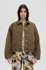 Stine Goya Circular Yoke Jacket Outerwear Ephemeral Bloom