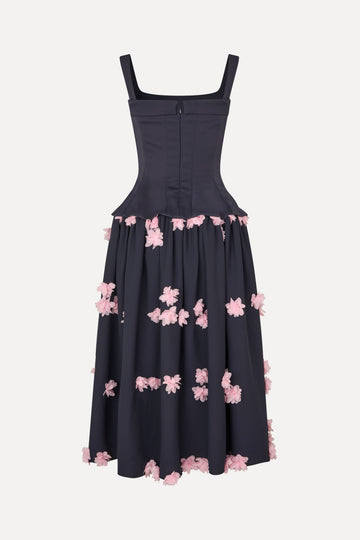 Stine Goya Corset Long Dress Dress Pink Petunia