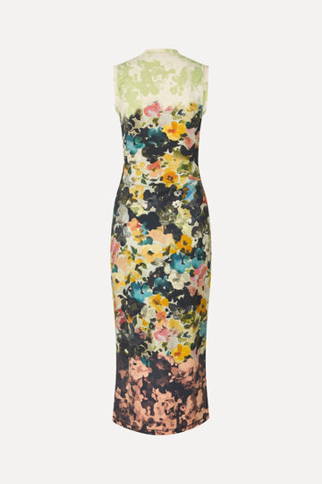 Stine Goya Elastic Tank Crewneck Dress Dress Echoes In Flowers