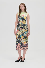 Stine Goya Elastic Tank Crewneck Dress Dress Echoes In Flowers