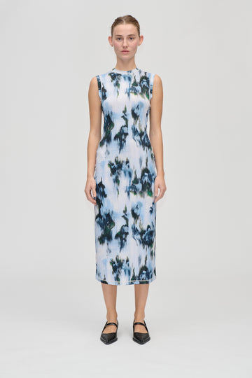 Stine Goya Elastic Tank Crewneck Dress Dress Afterbloom