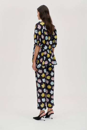 Stine Goya Elasticated Waistband Pants Pants Morgensol Poppies