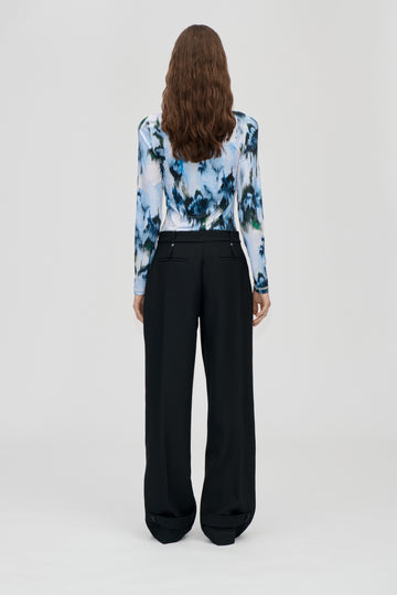 Stine Goya Elevated Pleat Pants Pants Black