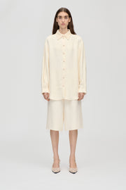 Stine Goya Fluid Bermuda Shorts Sakura Blossom