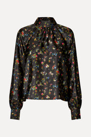Stine Goya Gathered Long Sleeve Top Top Magnolia Garden
