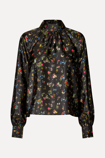 Stine Goya Gathered Long Sleeve Top Top Magnolia Garden