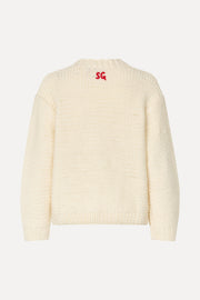 Stine Goya Handknit Sweater Knit Ephemeral Bloom