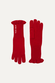 Stine Goya Knitted Gloves Accessories Fiery Red