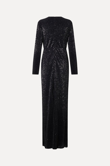 Stine Goya Long Sleeve Maxi Dress Dress Black