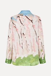 Stine Goya Long Sleeve Shirt Top Cherry Blossom