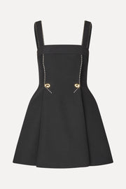 Stine Goya Mini Dress w/ Adjustable Straps Dress Jet Black