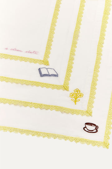 Stine Goya Napkins Accessories French Vanilla
