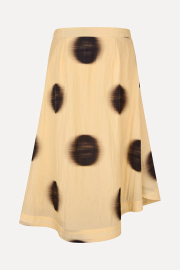 Stine Goya Pleated Midi Skirt Skirt Dots in Motion