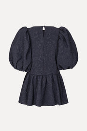 Stine Goya Puff Sleeve Peplum Top Top Garden Relief