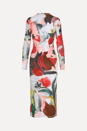 Stine Goya Pullover Long Sleeve Midi Dress Dress My Garden