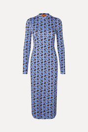 Stine Goya Pullover Long Sleeve Midi Dress Dress SG Logo