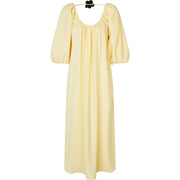 Stine Goya Romantic Voluminous Sleeve Dress Dress Pastel Yellow