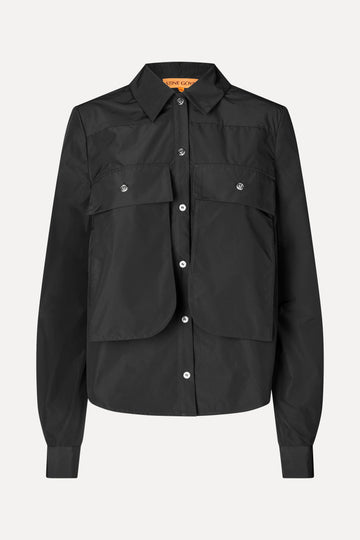 Stine Goya SGSarah Shirt Top Jet Black