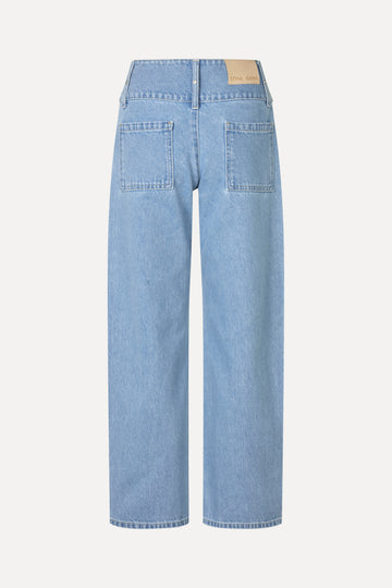 Stine Goya SG Belt Loop Ankle Pants Pants Denim Blue
