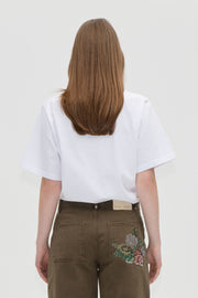 Stine Goya Short Sleeve T-Shirt Top Ephemeral Bloom