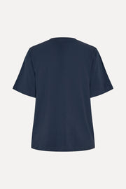 Stine Goya Short Sleeve T-Shirt Top Baseball SG Patch