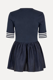 Stine Goya Sportif Ruffle Top Top Baseball SG Patch