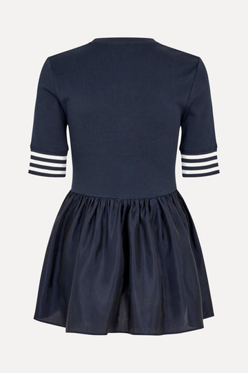 Stine Goya Sportif Ruffle Top Top Baseball SG Patch