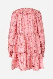Stine Goya Tier Voluminous Mini Dress Dress Foil Foliage