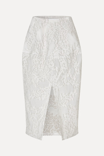 Stine Goya Volume Drop Skirt Skirt Stone Grey