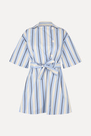 Stine Goya Workwear Short Dress Dress Lightwave Stripes